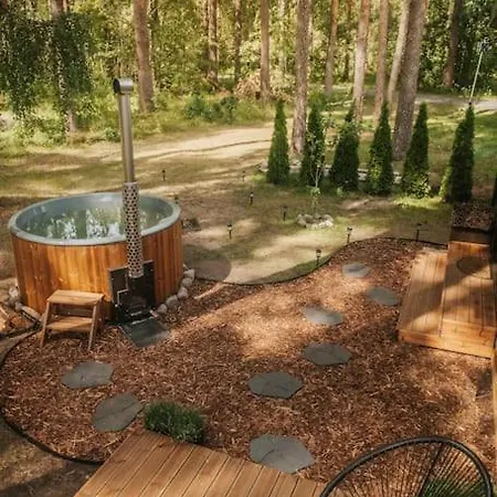 Hot Tub In The Woods