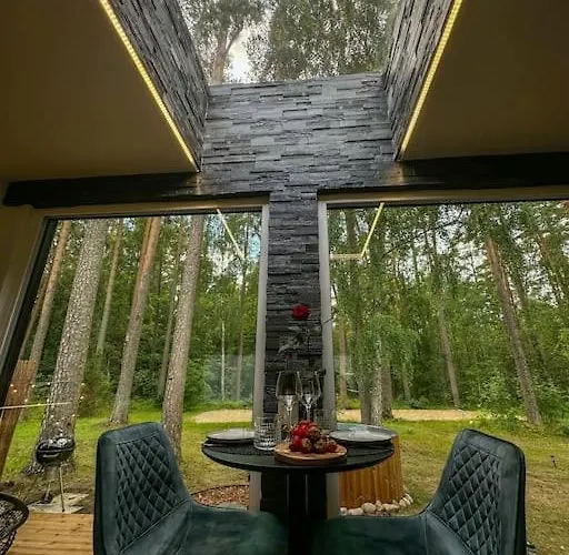 Hot Tub In The Woods